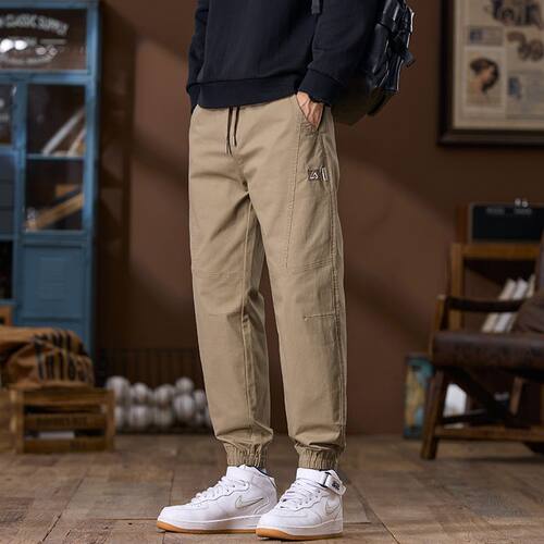 2026春秋四季新款欧美日韩束脚阔腿宽松直筒休闲裤男潮PANTS MEN