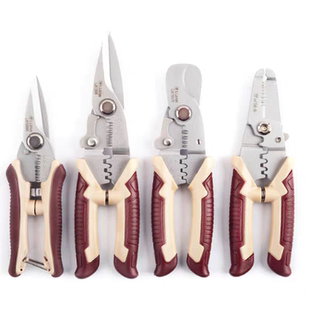 力箭多功能剥线钳电子剪电缆剪刀压线拔线钳电缆剪刀电工剥线钳