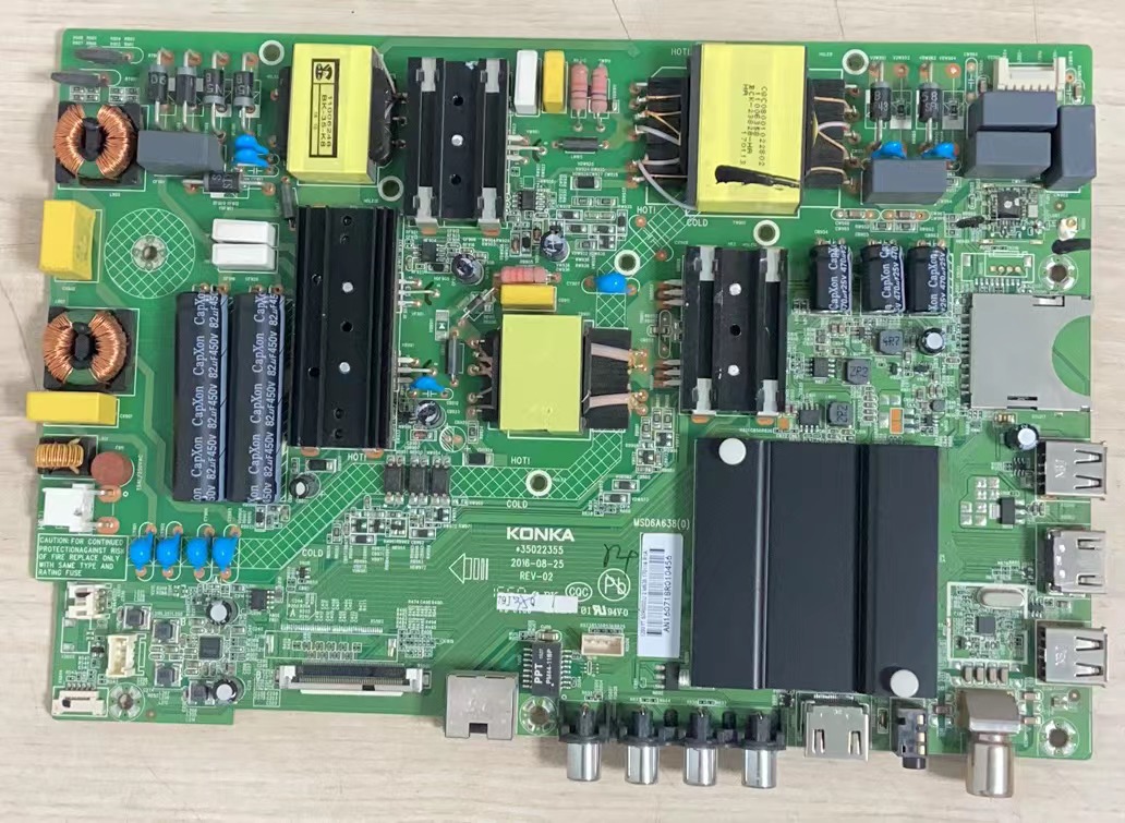 #原装康佳LED60R6000U 主板35022355 屏1280YT 72001280YT 实拍