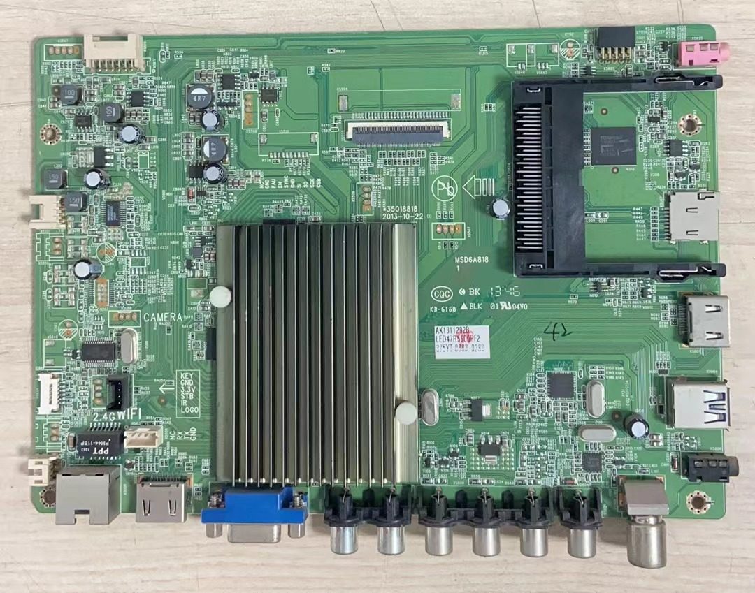 #原装康佳LED47R5600PF 主板35018818 屏72000375YT 375YT 实拍