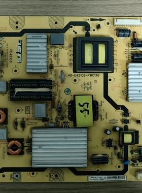 原装拆机TCL L55F3500A-3D 电源板 PE421C5 40-E421C6-PWC1XG实图
