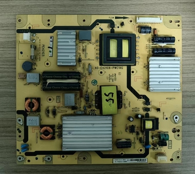 原装拆机TCL L55F3500A-3D 电源板 PE421C5 40-E421C6-PWC1XG实图