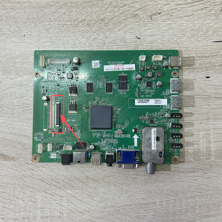 原厂长虹3D55A4000IC 主板JUC7.820.00062567 屏LC550EUN 测好