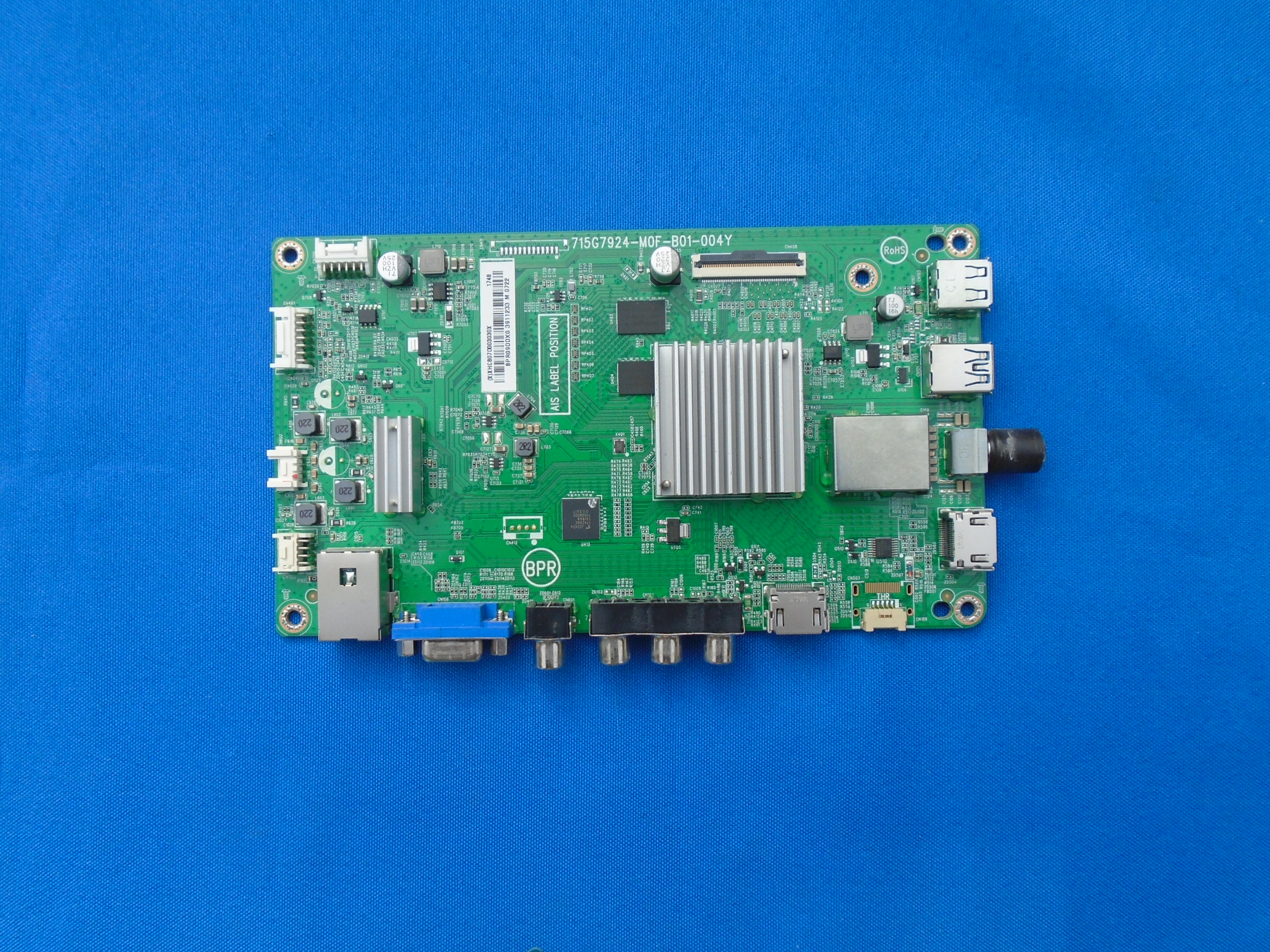 @飞利浦50PUF6061/T3主板715G7924-M0F-B01-004Y屏TPT500U1-QVN03