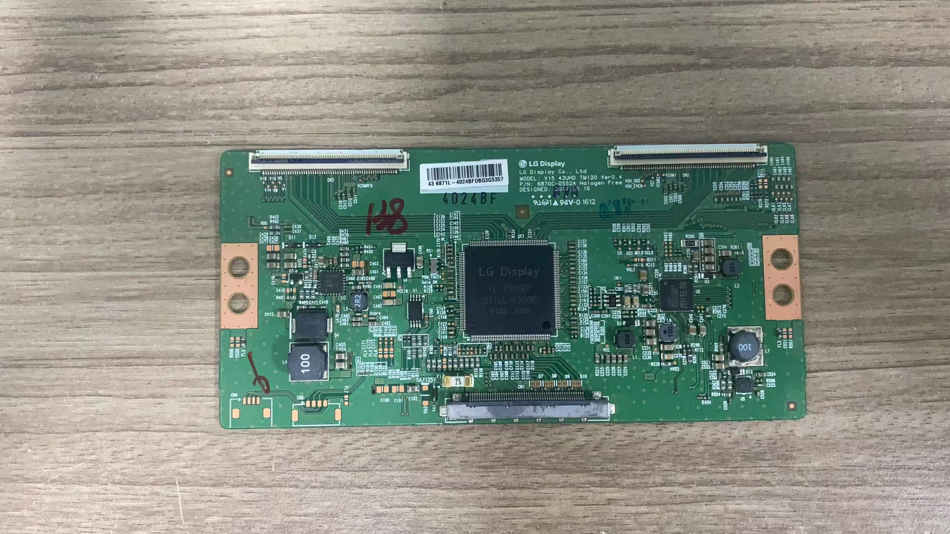 原厂拆机创维43E6000 43K300U 43E330逻辑板6870C-0552A测好发