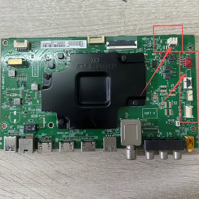 原装TCL 75V2电视主板40-M848C7-MAC2HG屏LVU750NDBL 实拍测好