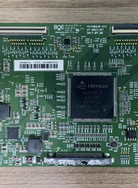 原厂拆机海信LED43N51U43EC500U逻辑板HV430QUB-N41 47-6021187