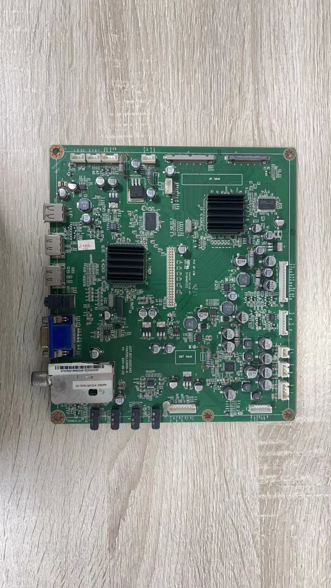 原装长虹3D43A9000I 主板JUC7.820.00051495屏LTA430HW01 实拍