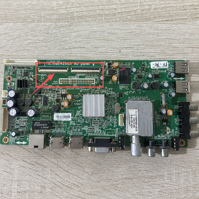 原装创维42E500E主板5800-A8R570-0P20配屏REL420FY QD0-100实拍