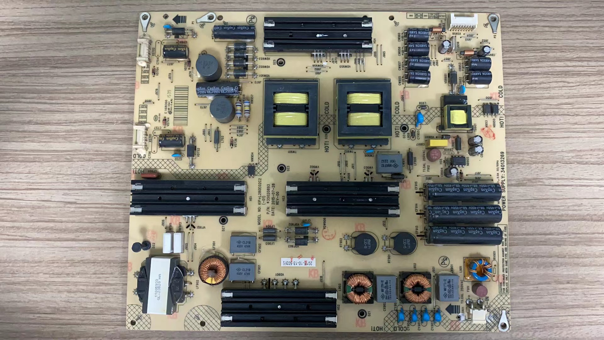 原厂康佳QLED65X80A电源板35020893 KIP+L280E02C2(-01) 34013269