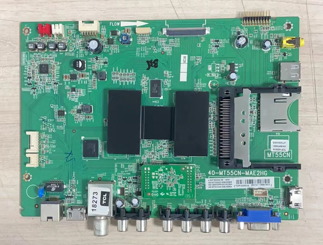 #原装TCL L55F3600A-3D主板40-MT55CN-MAE2HG屏LVF550SE4L CD9W01
