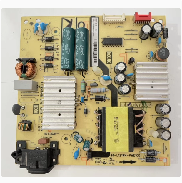 #TCL 55Q1D 55A860U电源板 40-L121W4-PWE1CG 08-L121H44-PW200AB