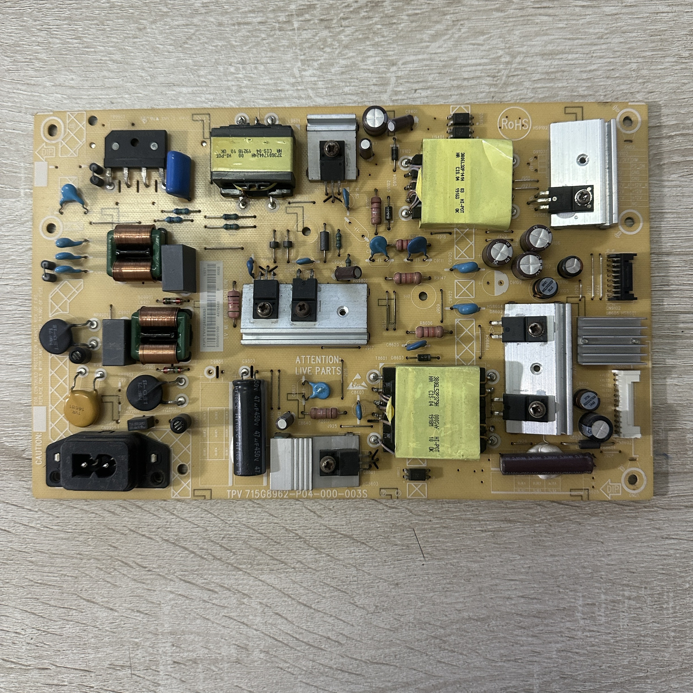 原装飞利浦50PUF6192 50PUF6693电源板TPV 715G8962-P04-000-003S