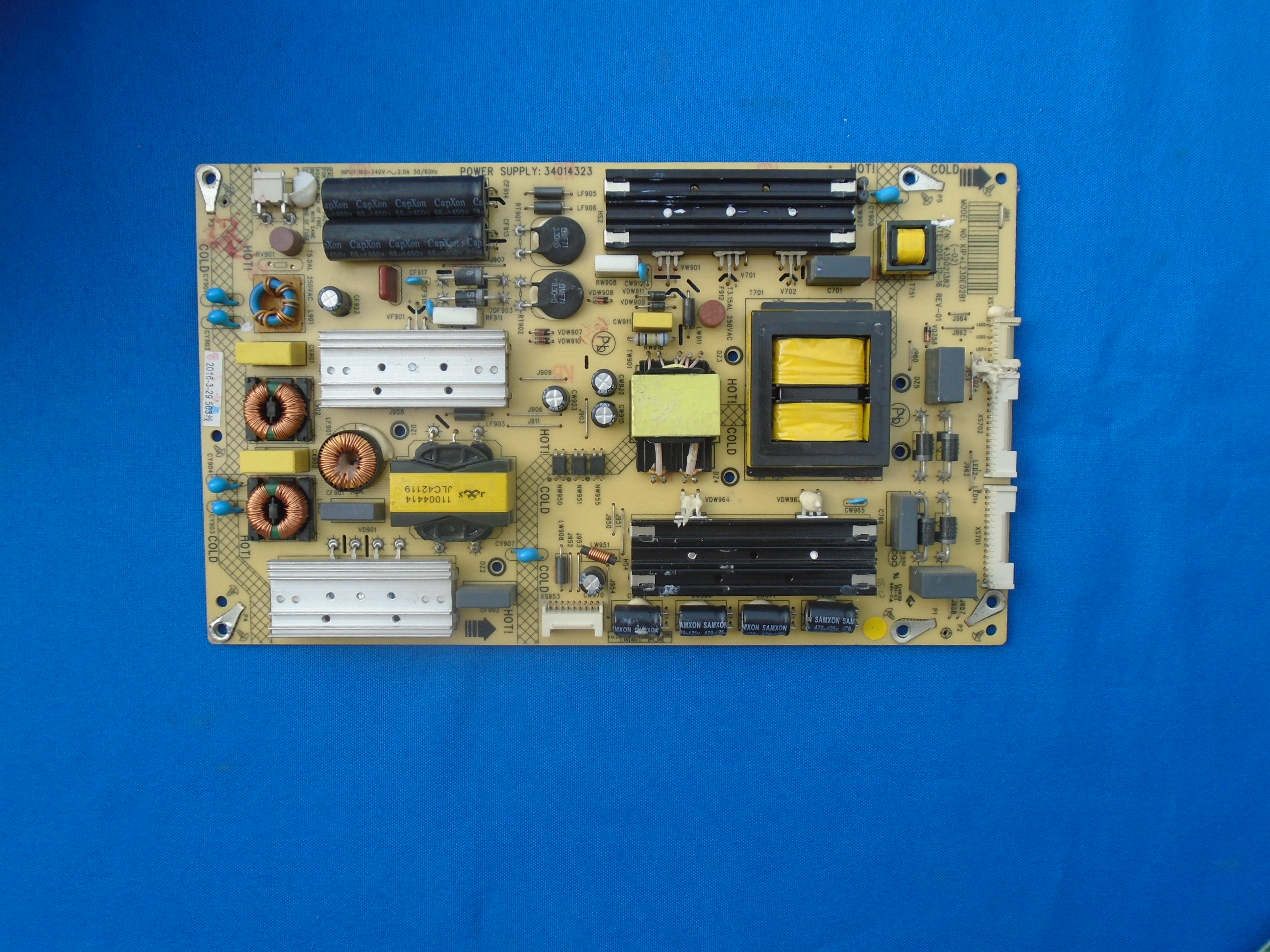 D原装原厂康佳QLED65X80U 电源板 34014323 35021382 实物拍照