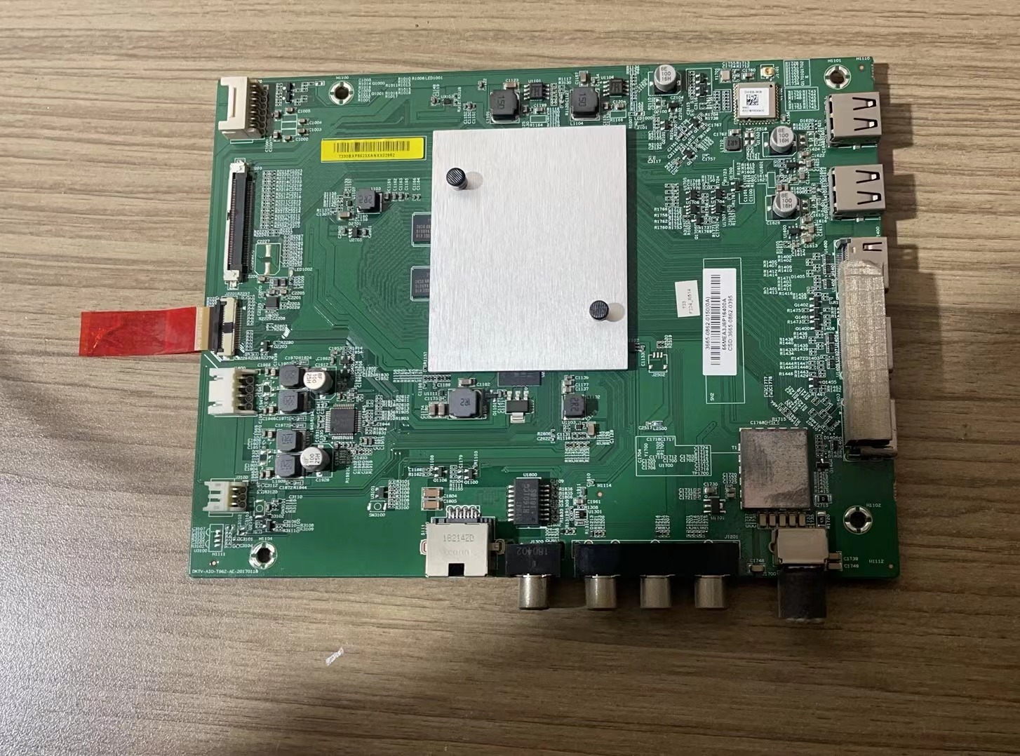 原厂小米L65M5-AZ/AD主板DKTV-AIO/AI0-T962-AE-20170118屏MI65TV