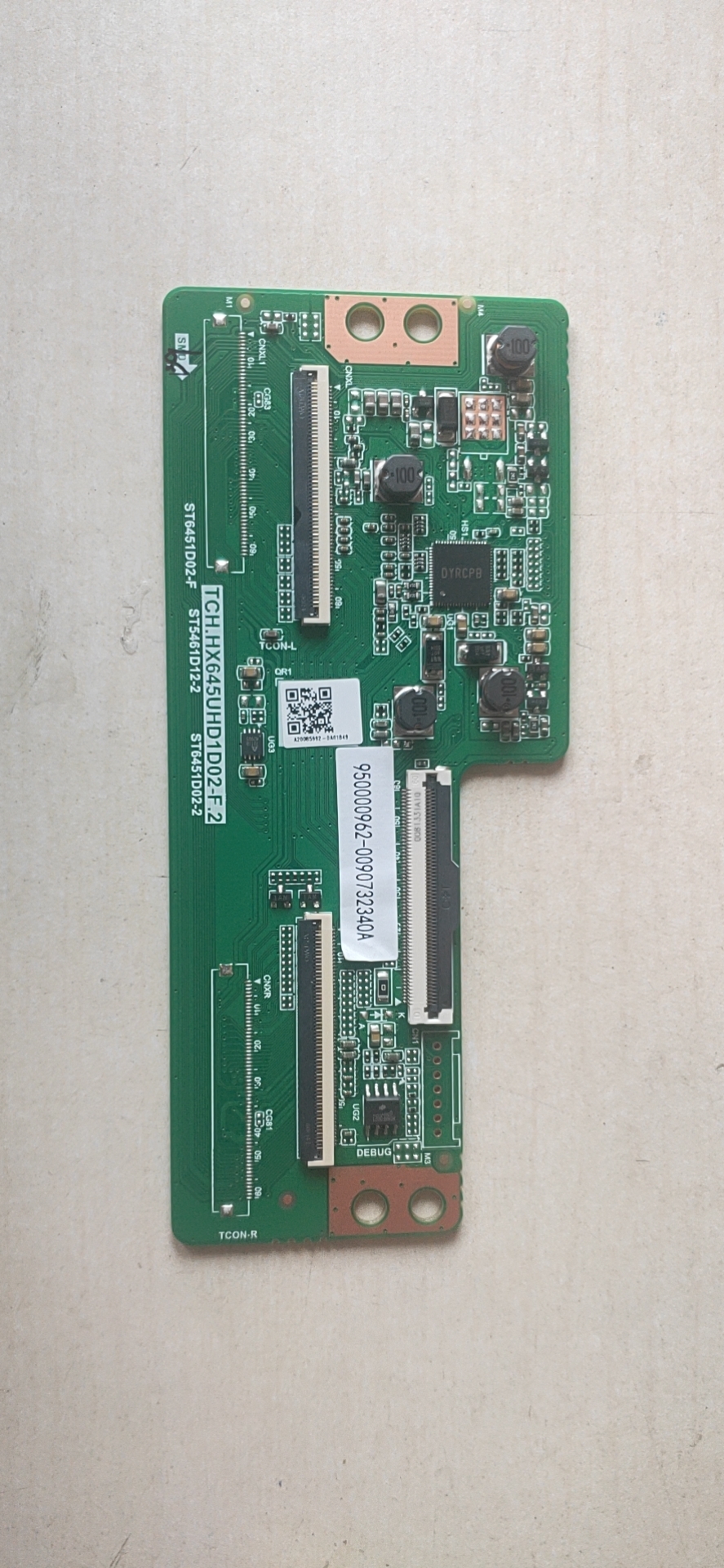 A原装正品海尔LU65G61逻辑板TCH.HX645UHD1D02-F.1 ST6451D02-2