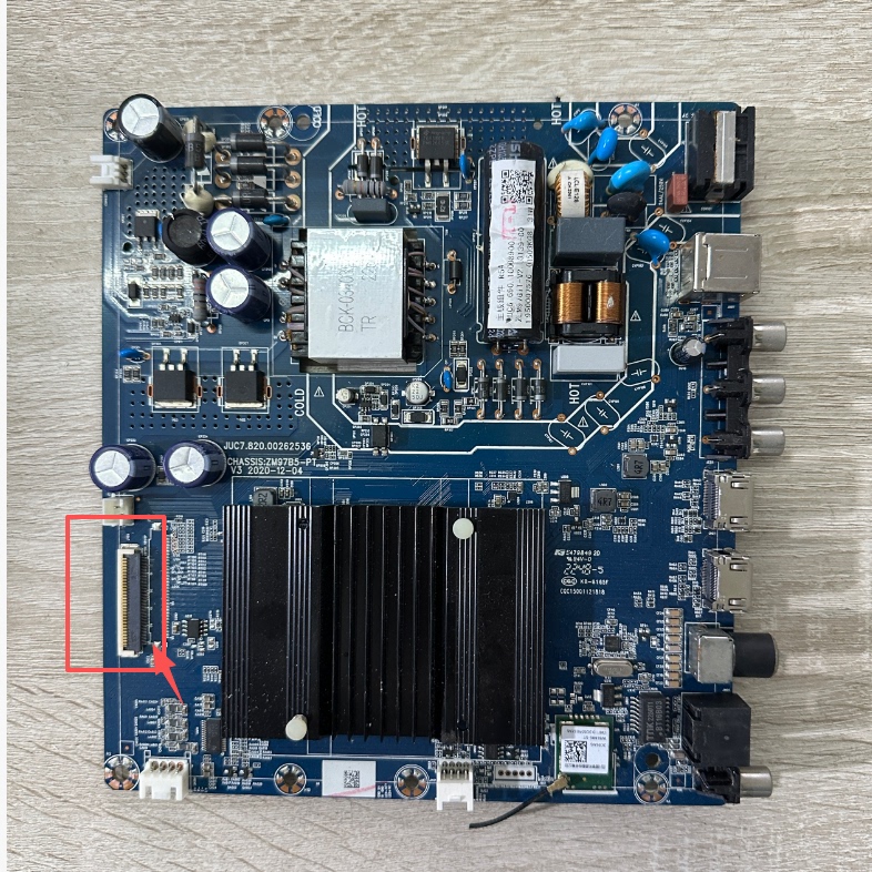 长虹50D4P主板JUC7.820.00262536/6.690.10008900 屏C500U19-E1-E
