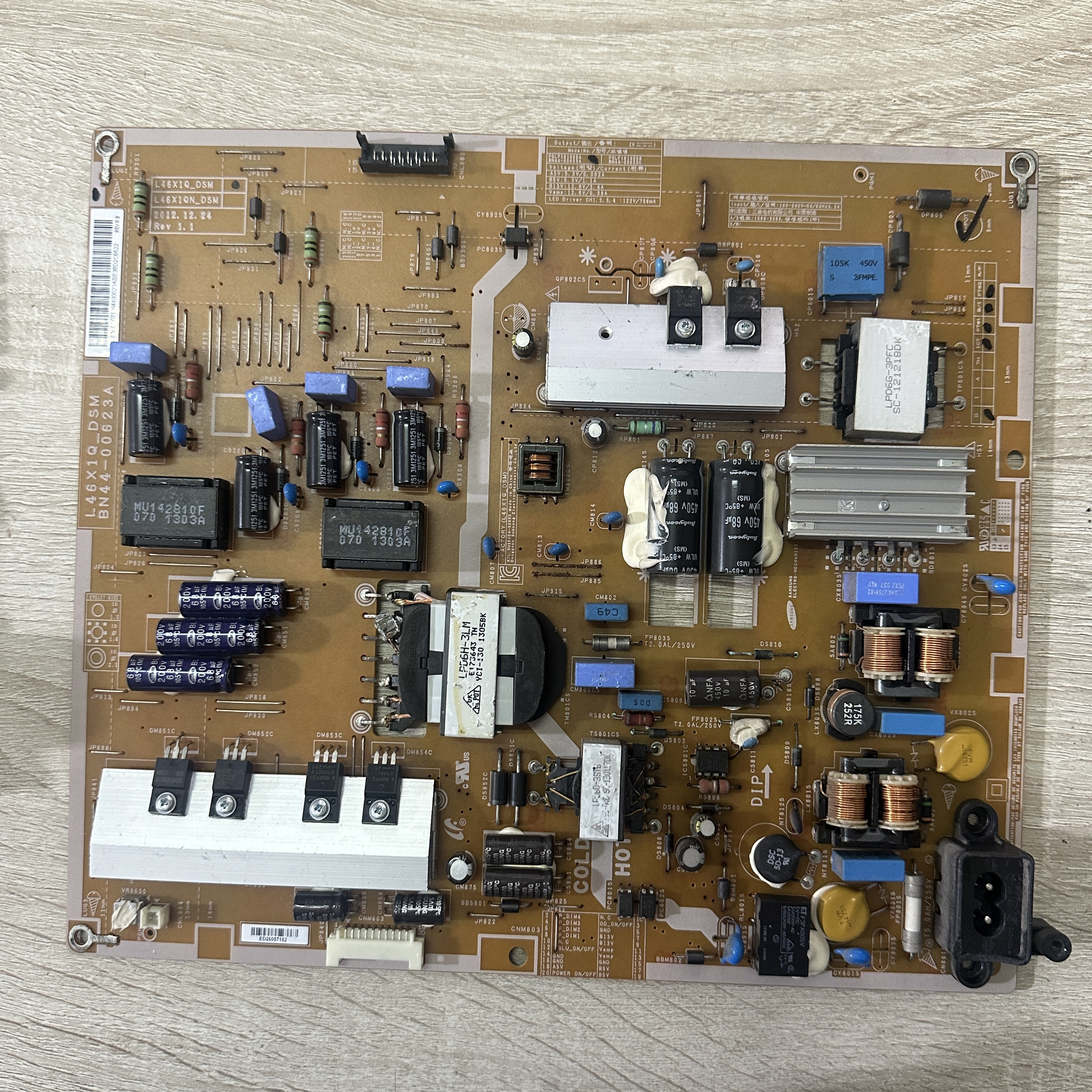 原装三星UA46F6400AJ L46X1Q_DSM BN44-00623A BN44-00623D电源板