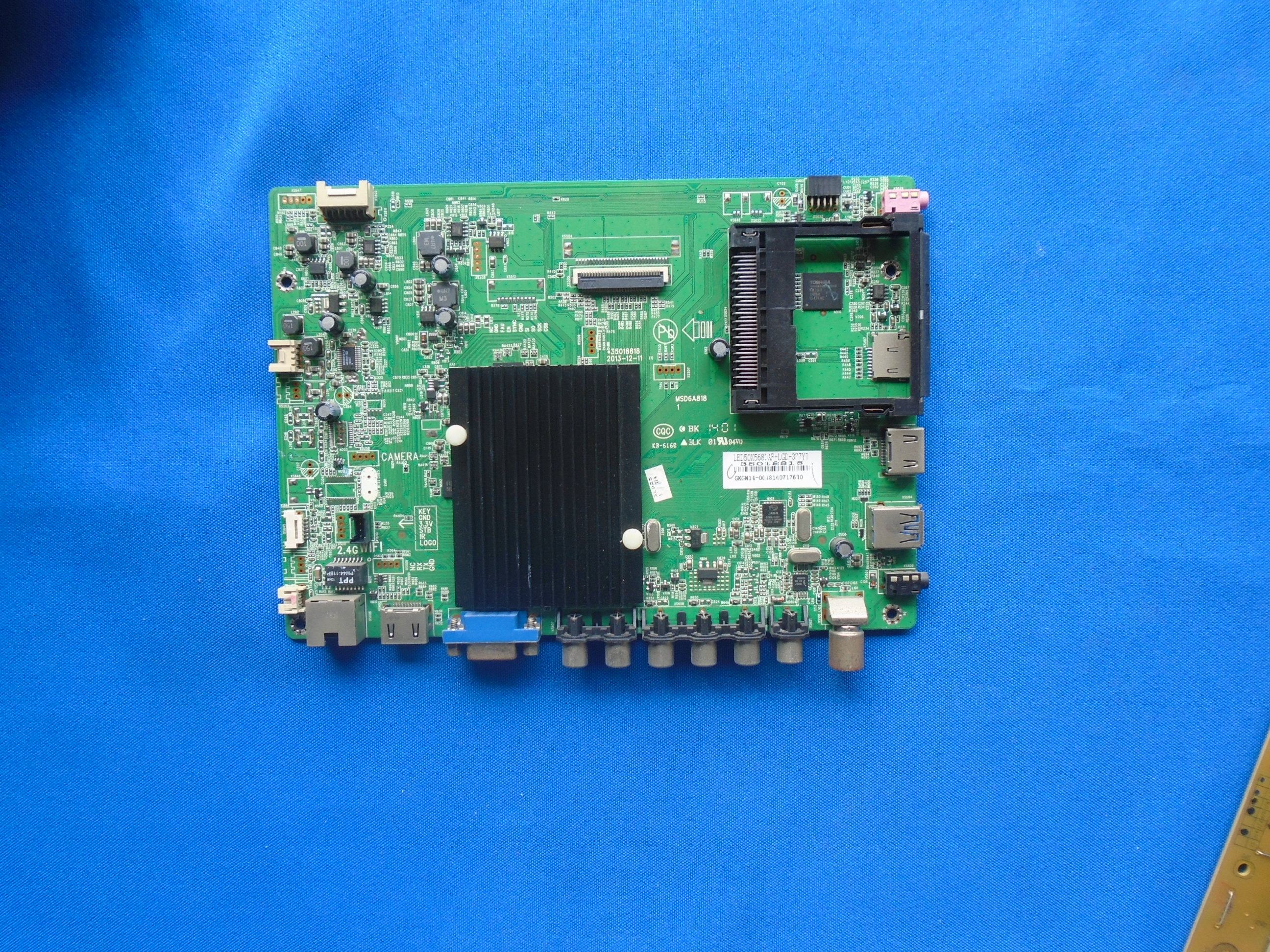 现货原装康佳LED50X5680AF主板35018818配屏72000377YT 无维修