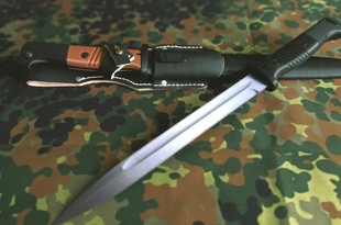 乖巧虎98k刺刀 塑料装饰模型 直插配件 安全非金属 影视道具重演