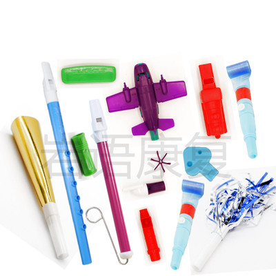 口肌训练吹气笛套装儿童口哨气息训练神器合唇肺活量发音教具笛子