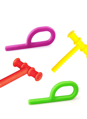 美国进口T字牙胶咬棒言语康复口肌训练工具talktools儿童发音锻炼