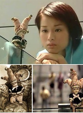 威尼斯冲上云霄原版电视剧同款Triangel缘分天使娃娃老奶奶家