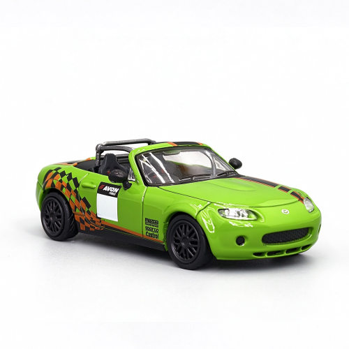 DCT合金汽车模型1/64马自达MX-5仿真收藏跑车模静态滑行车摆件