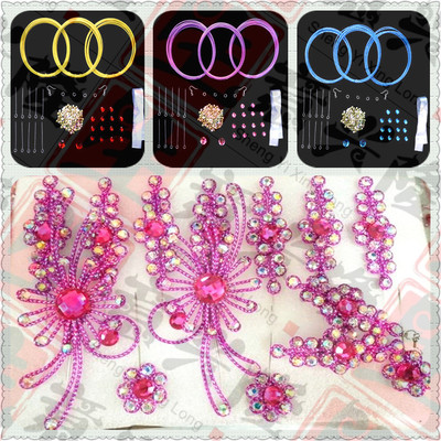 diy古装手工水钻材料包越剧头饰