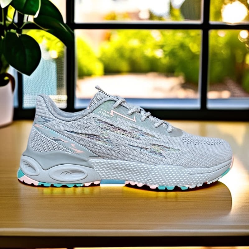 春夏体测鞋女单网防滑耐磨橡胶大底运动休闲鞋女跑步鞋潮鞋