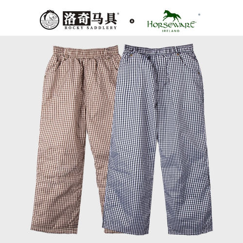 horseware 儿童款 格子棉裤 HW85090