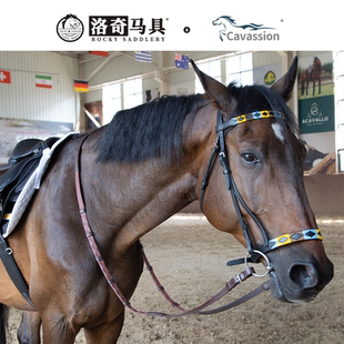 Cavassion  Thumb 橡胶防滑 牛皮缰绳 马术用品 8218133