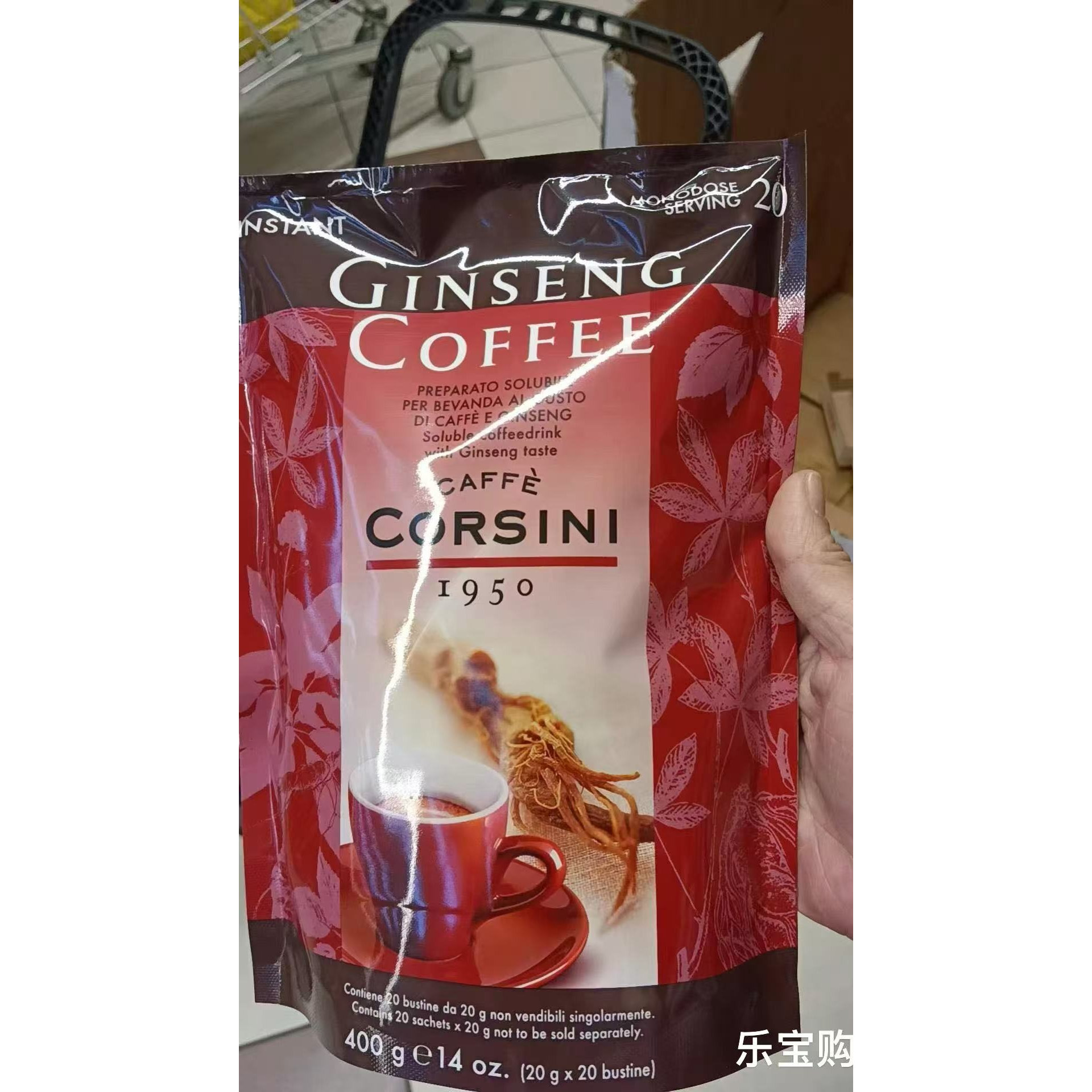 意大利人参咖啡速溶咖啡