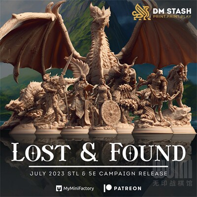 无神岛 提夫林吟游诗人 斑猫人 机关人 龙裔 精灵盾女DND棋子模型