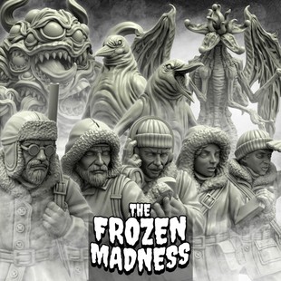 【疯狂山脉】古老者 邪教徒 克苏鲁 科考队 修格斯 DND棋子跑团