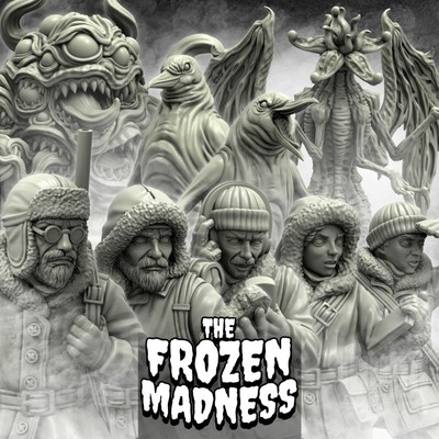 【疯狂山脉】古老者 邪教徒 克苏鲁 科考队 修格斯 DND棋子跑团