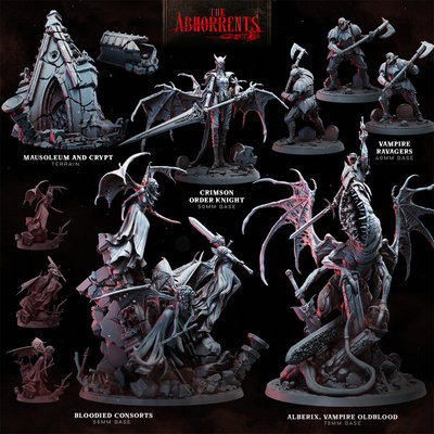 【吸血鬼】伯爵 新娘 变异骑士 猩红骑士 堕落村民  DND棋子跑团