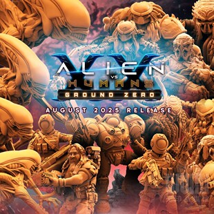 【异形VS铁血】铁血战士 异形 人类 特种部队DND桌游跑团棋子模型