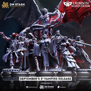 【吸血鬼舞会】血族将军 名流 血法师石像鬼 猎人DND桌游棋子模型