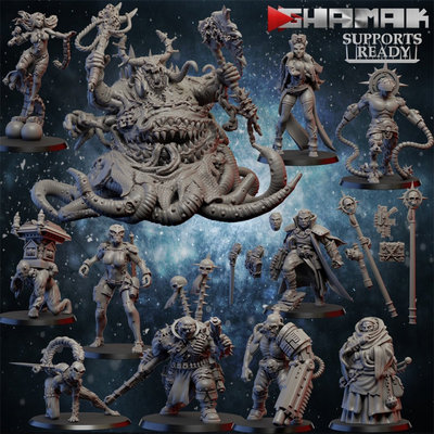 刺客 审判官 机仆奴隶  大不净者 科幻战争锤神棋子桌游模型