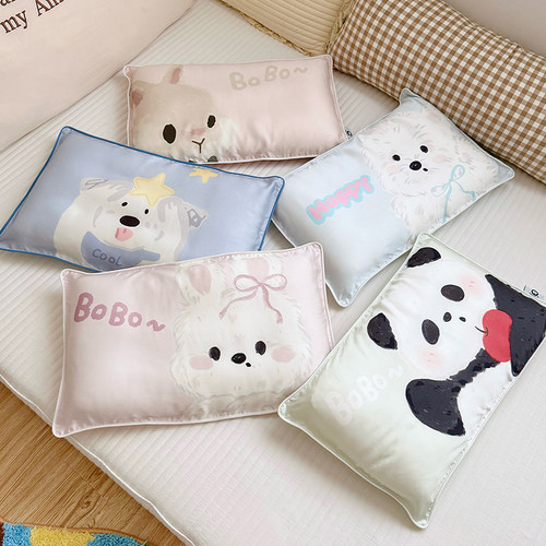 60支儿童莱赛尔天丝枕套