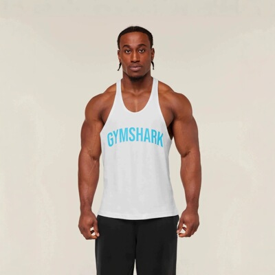 GYMSHARK新款跑步运动健身无袖上衣休闲透气弹力肌肉巨人撸铁背心