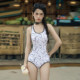 温泉连体泳装 三奇高级感竞速泳衣女2026新款 游泳馆专业训练泳装