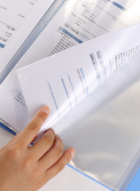 齐心资料册活页文件夹插页资料夹乐谱夹30/PF40/PF60/PF80/PF100