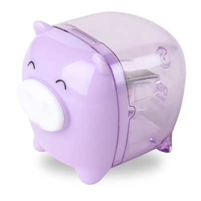 得力珍宝猪韩版动物礼品削笔器