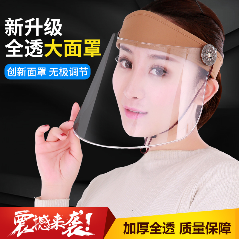 雨衣骑行男女防油厨房全脸挡风