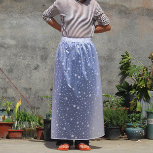 加宽围裙免洗柔软加长加肥防水防油防污餐饮水产食堂洗碗工工作服