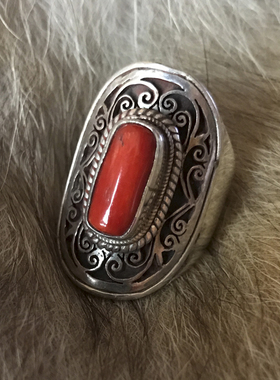 复古西藏饰品民族风印度食指环