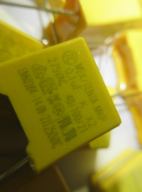 安规电容X2 275V 0.1uF 100nF 104K 0.22 0.47 uf 330nf10 224k