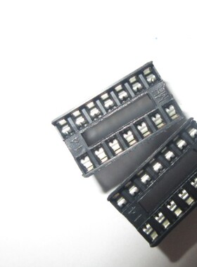 晟记 IC底座插座14P集成电路座 DIP-14插座 一管34个=2.2元